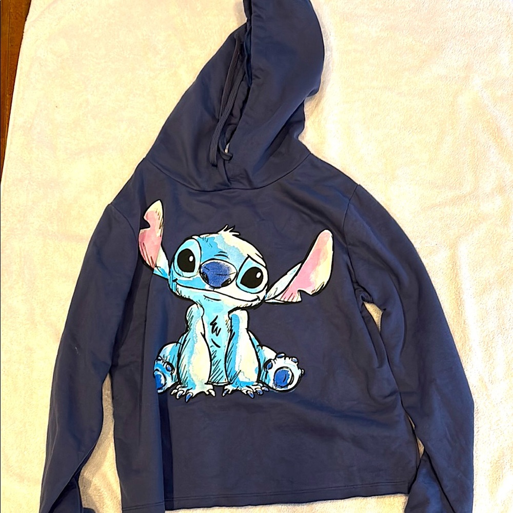 Disney Blue Stitch Hoodie